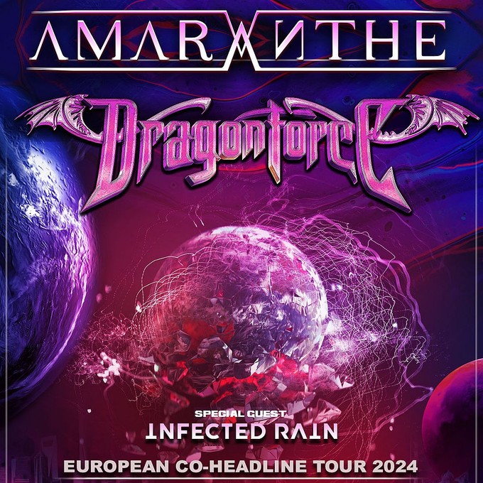 AMARANTHE + DRAGONFORCE auf Co-Headline Tour 2024